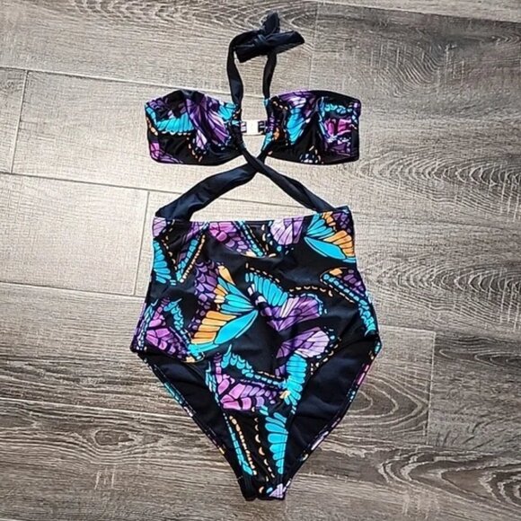 Seventh Wonderland high waisted Swimsuit - Picture 1 of 5